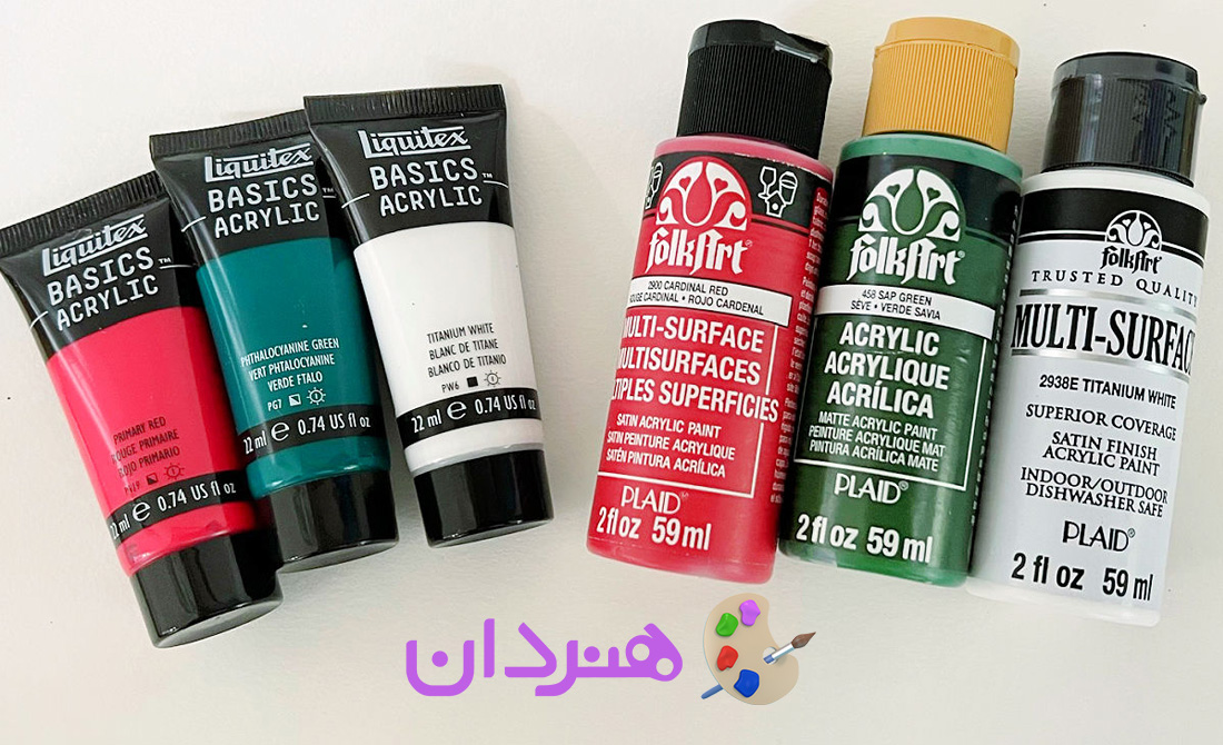 رنگ اکریلیک